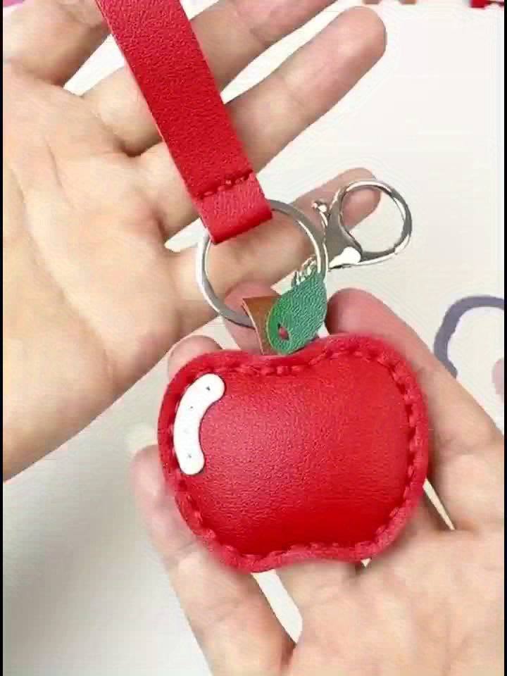 Red Apple - DIY Bag Charm