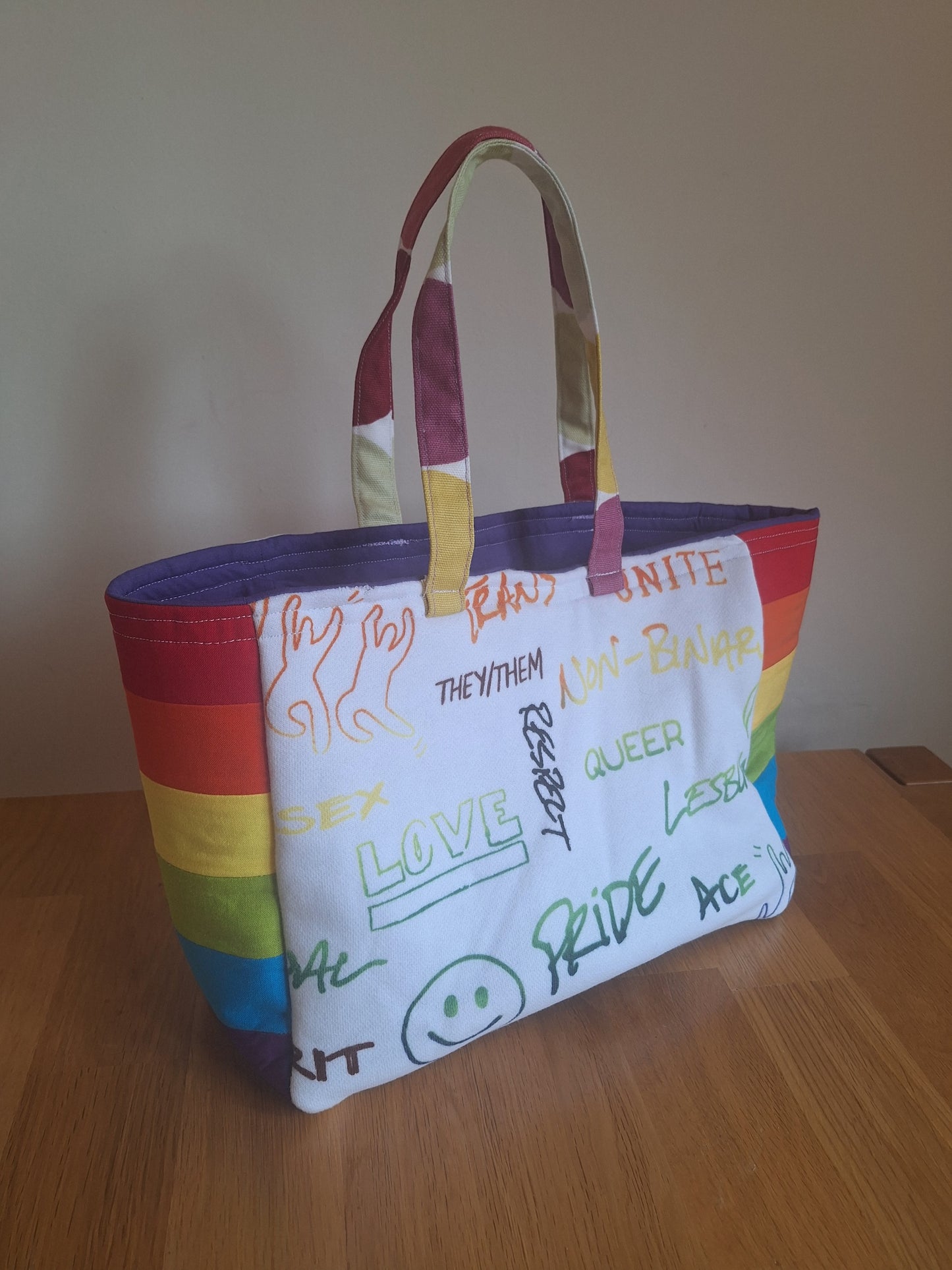 The Pride - Handmade Upcycled Handbag