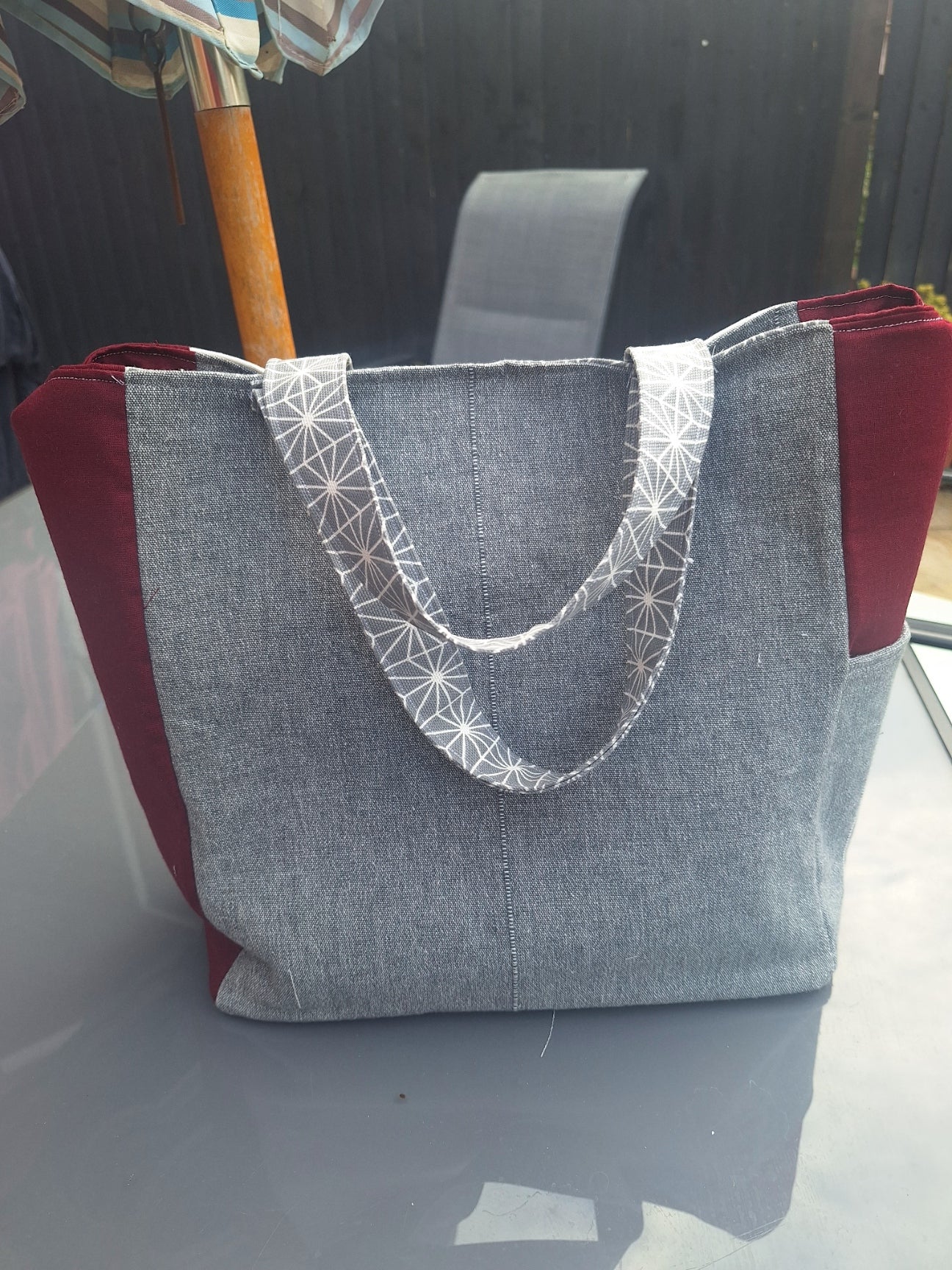 The Retro Pin Up Bag - Handmade Upcycled Handbag