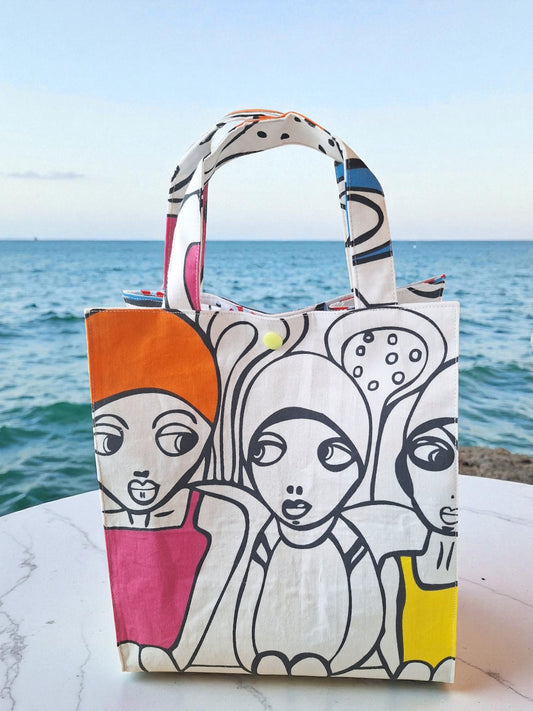 Swim Vibes - Fabric Mini Tote