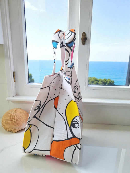 Swim Vibes - Fabric Mini Tote