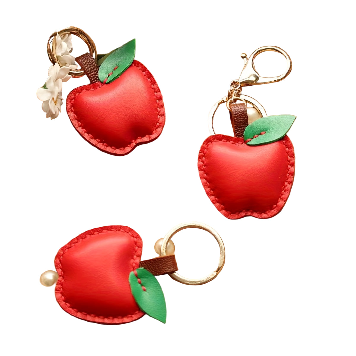 Red Apple - DIY Bag Charm