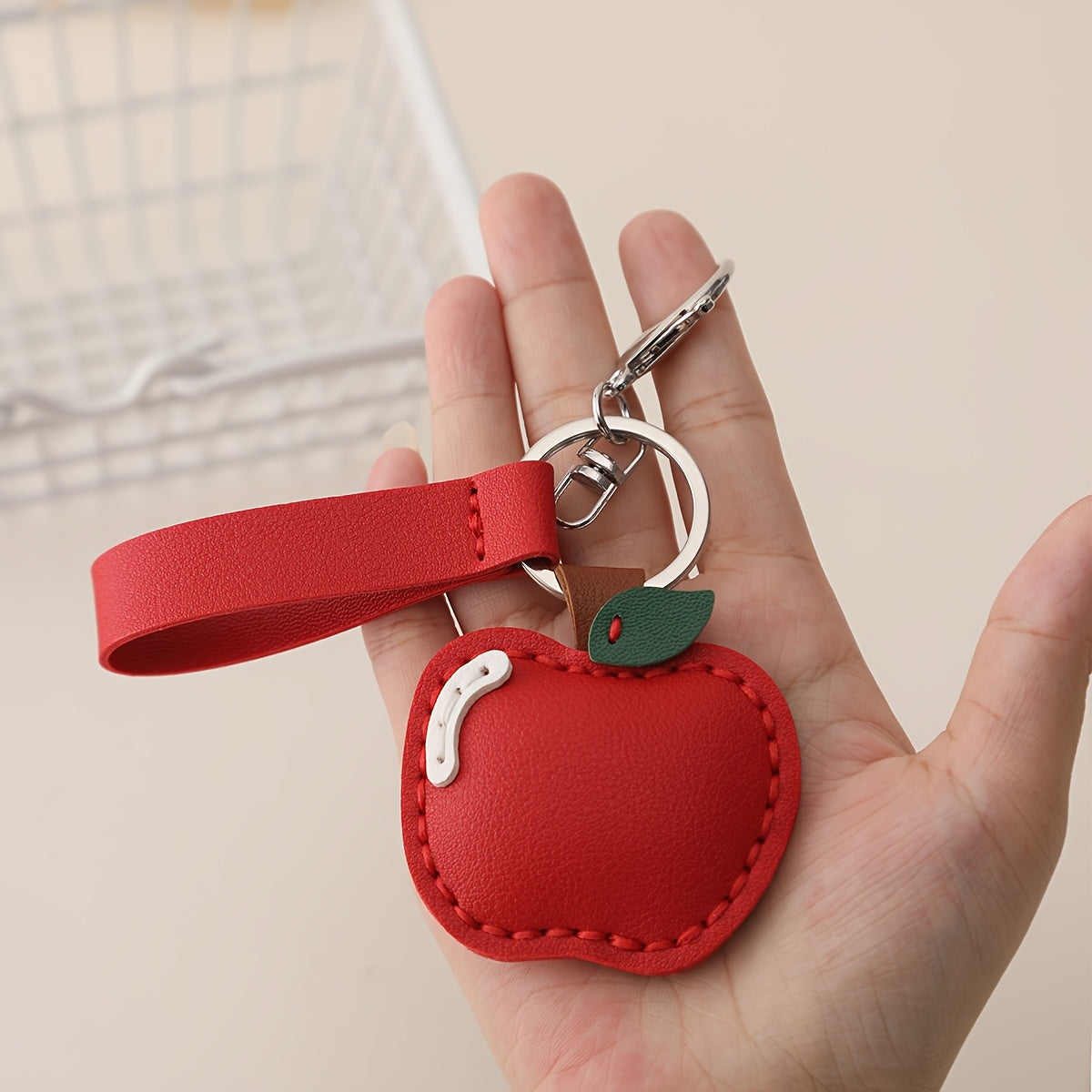 Red Apple - DIY Bag Charm