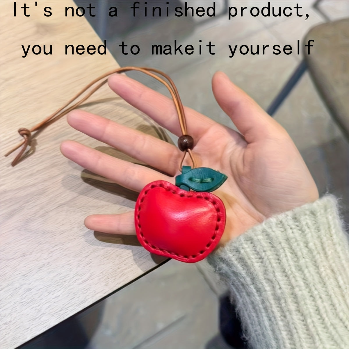 Red Apple - DIY Bag Charm